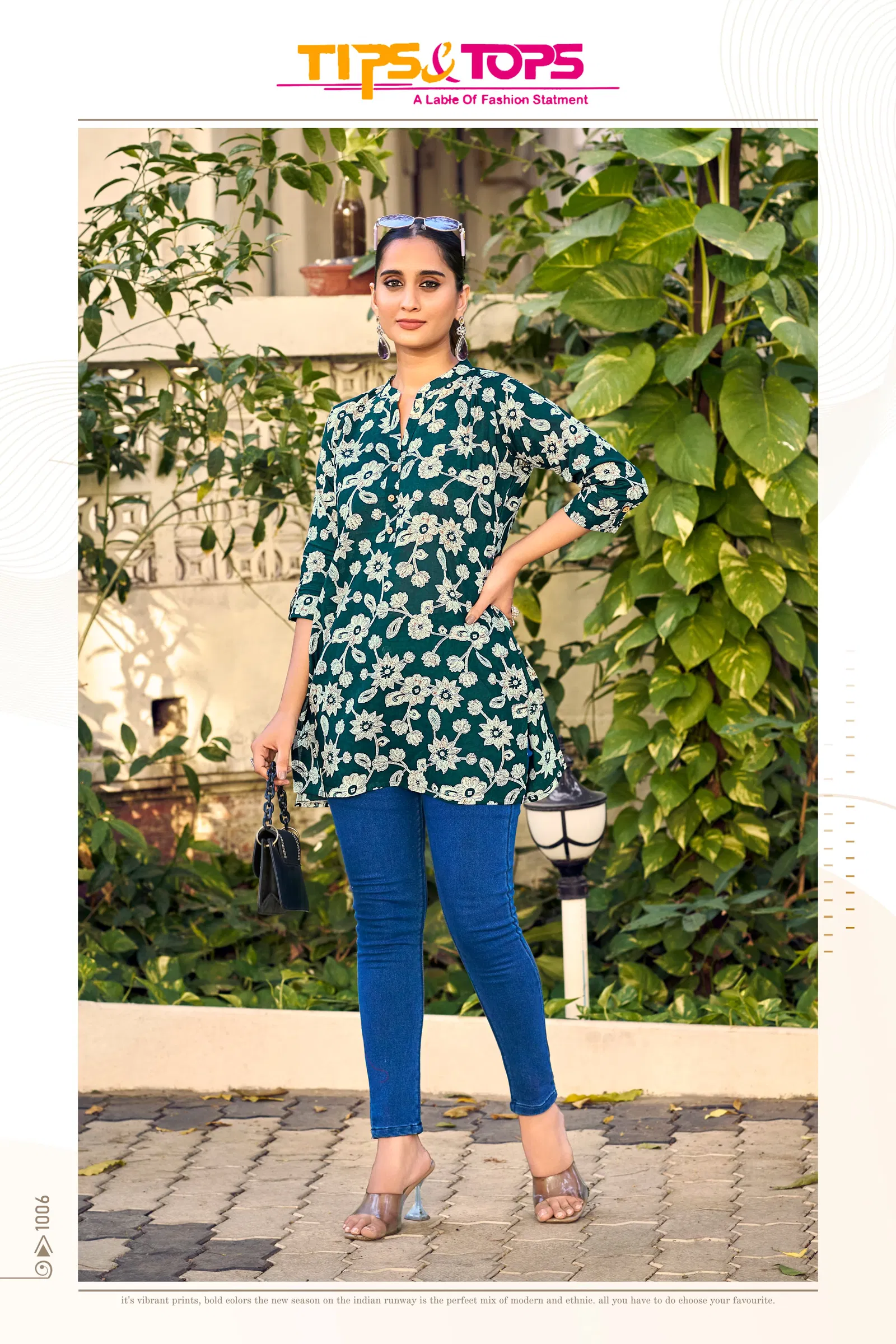 Cotton Shorties Vol 8 By Tips And Tops Cotton Ladies Top Exporters In India